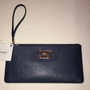 AUTHENTIC brand new Salvatore Ferragamo Wristlet